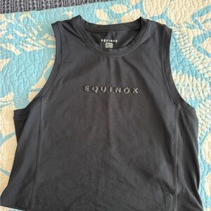 Equinox Black Women's Tank Top